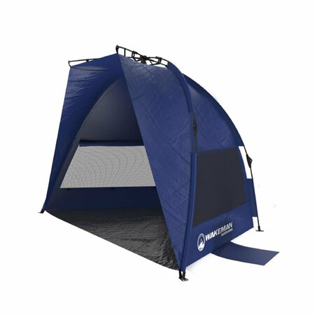 LAWNITATOR Pop Up Beach Tent Sun Shelter for Shade - Blue LA3850454